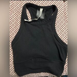 Black lululemon tank top